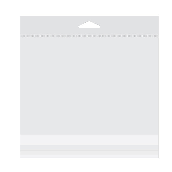Headerbags 18,9x13,3cm Hersluitbaar en Kristalhelder (100 stuks) [HB5]