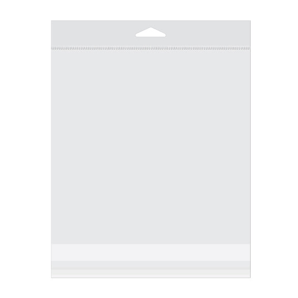 Headerbags 19,5x19,2cm Hersluitbaar en Kristalhelder (100 stuks) [HB7X7M]