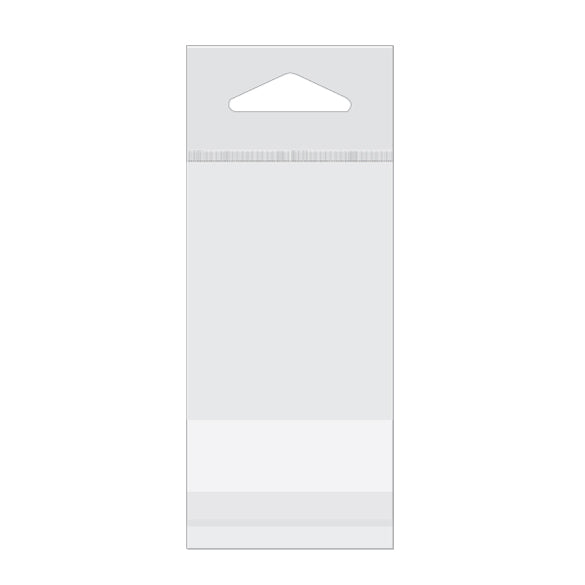 Headerbags 5,1x6,5cm Mogelijk om van bovenzijde te vullen (500 stuks) [J2T]