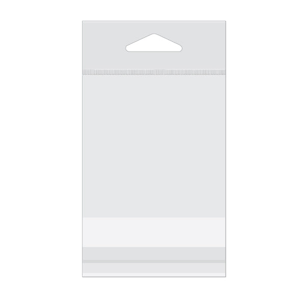 Headerbags 7,6x7,6cm Hersluitbaar en Kristalhelder (500 stuks) [J3]