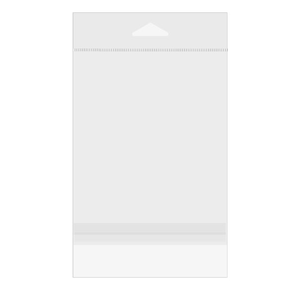 Headerbags 10,8x13,7cm met beschermende Sluiting (100 stuks) [HB4B2PC]