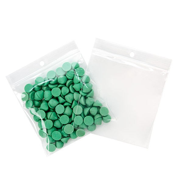 Gripzakken met Ophanggat 10x10cm Kristalhelder PP 75 Micron (100 stuks) [Z3R44]