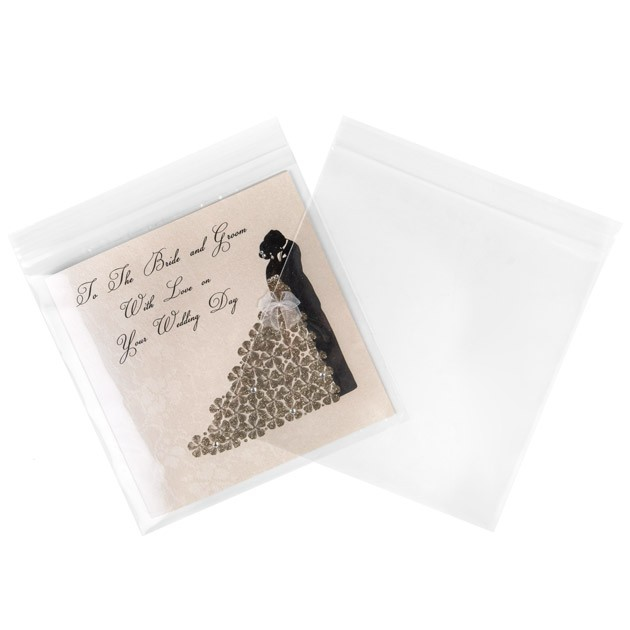 Gripzakken 18x18cm Kristalhelder PP 50 micron (100 stuks) [ZC77]