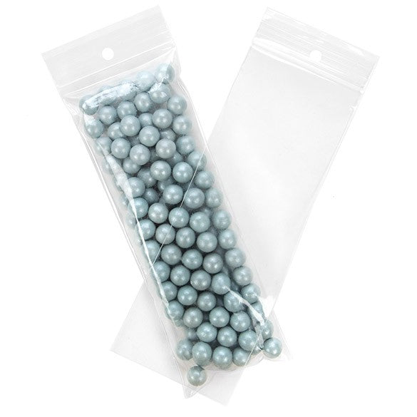 Gripzakken met Ophanggat 6,5x18cm Kristalhelder PP 50 Micron (100 stuks) [ZR2H7]