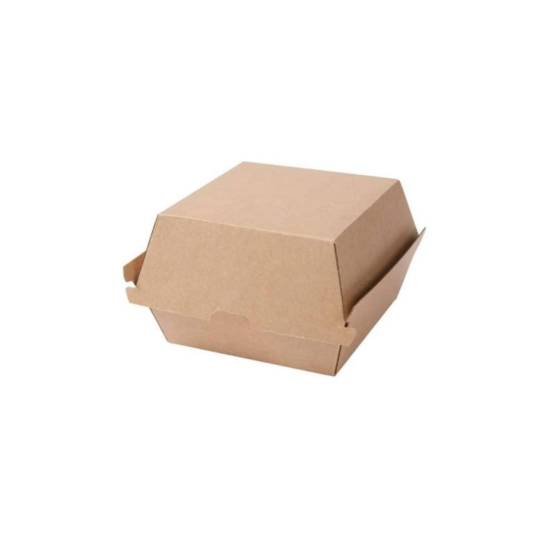 Take-away Doos Bruin, 16,8x15,4x9,8 cm, vierkant (200 stuks) [GB-DFC04286]