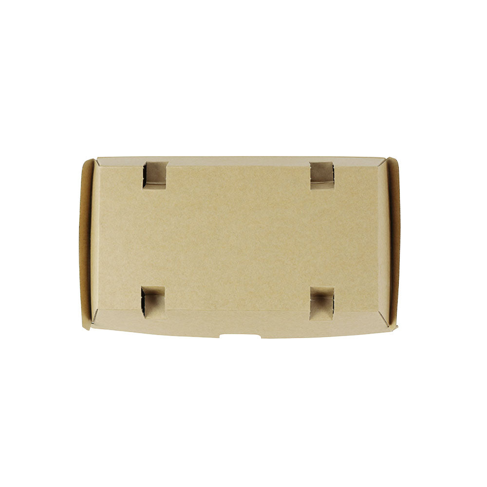 Take-away Dozen Karton 21,4x11,4x8,5 cm Bruin (200 stuks) [GB-DFC04305]