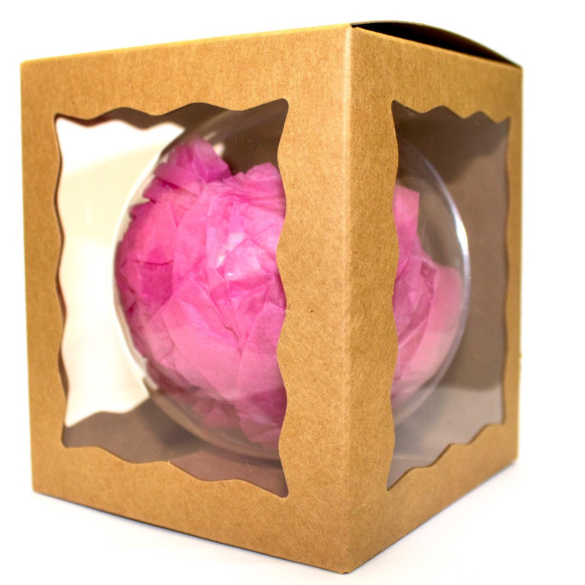 Plastic Bal transparant 10cm (25 stuks) [PEP-1002101]