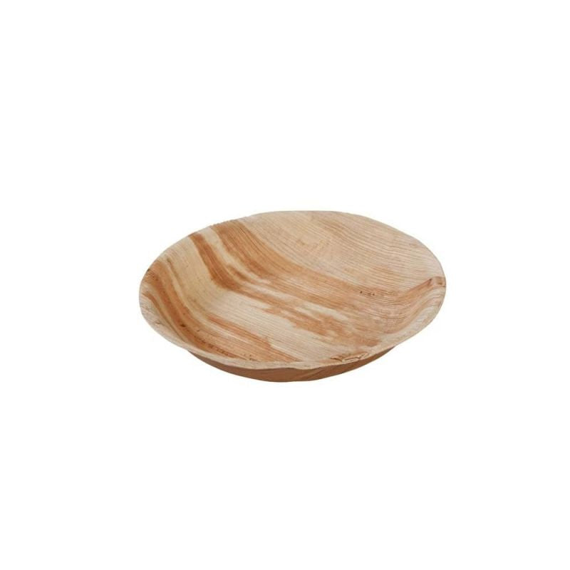Round Plate Palm Leaf Ø18cm, deep (200 pieces)