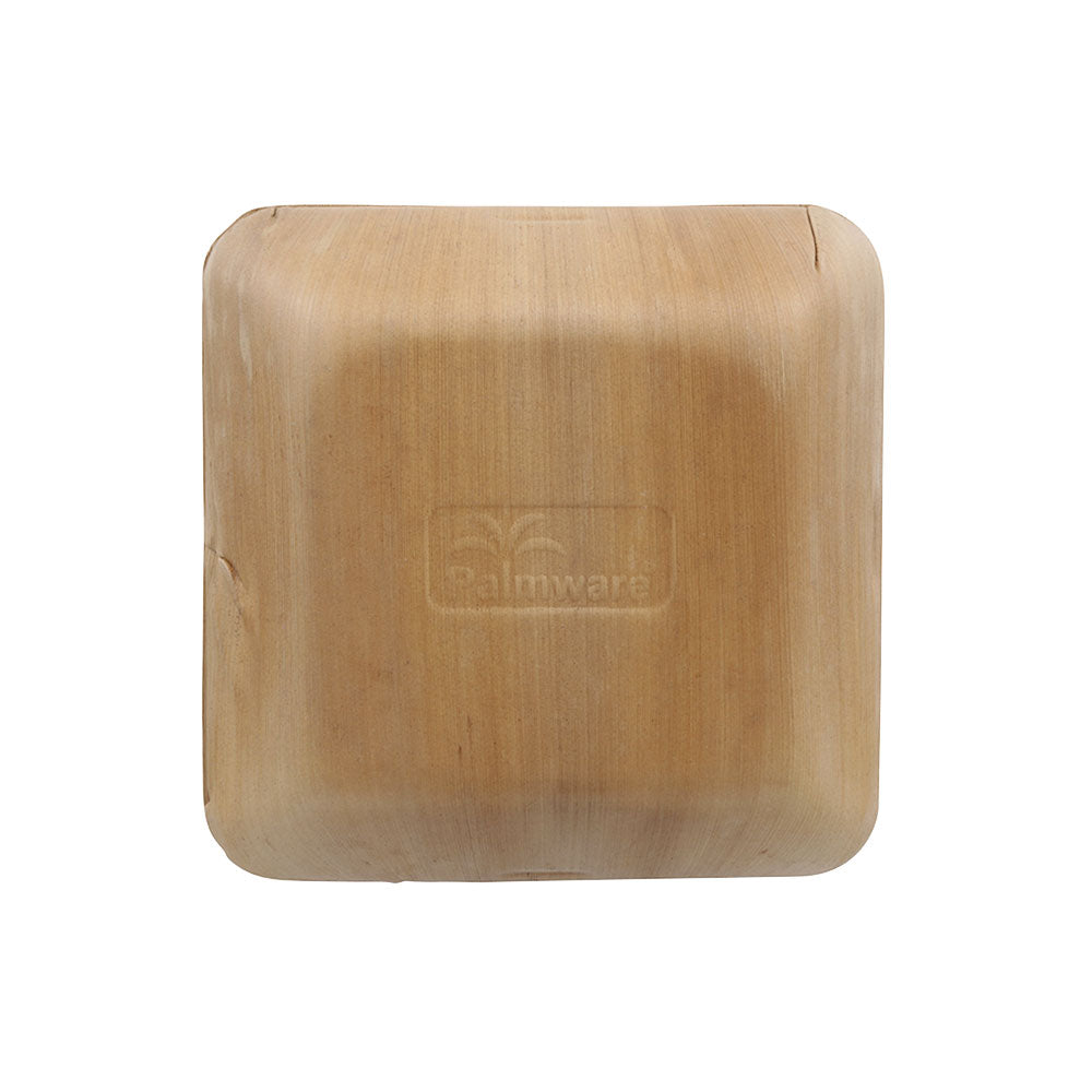 Schalen Palmware® 18x5x18 cm 800 ml, met deksel vierkant (60 stuks) [GB-DTW05465]