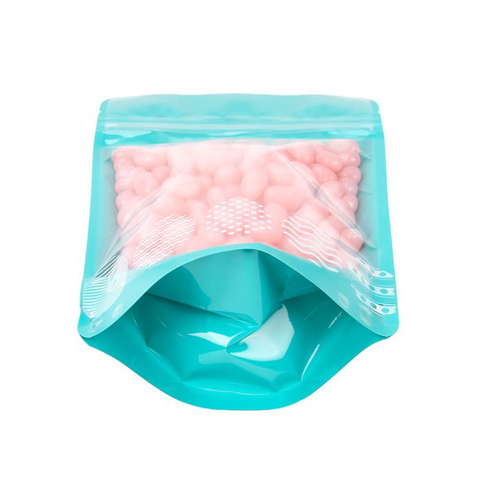 Stazakken Teal Blauw Pasen Print 13x7,9x20,6cm (25 Stuks) [ZBGW3TE]