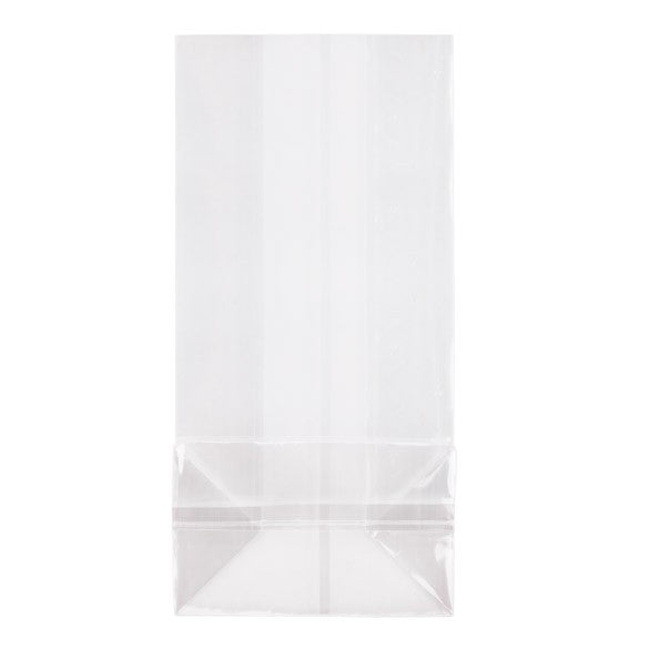 Blokbodemzakken milieuvriendelijk ECO 7,6x5,1x16,5cm Premium met zijvouw (100 stuks) [CFBG6]