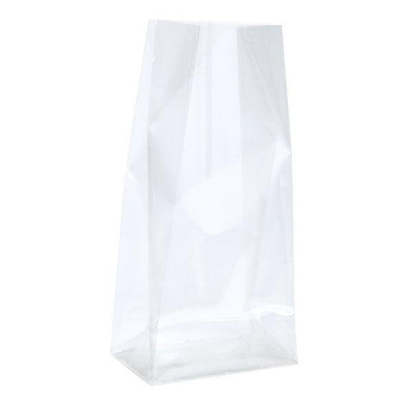 Blokbodemzakken milieuvriendelijk ECO 7,6x5,1x16,5cm Premium met zijvouw (100 stuks) [CFBG6]