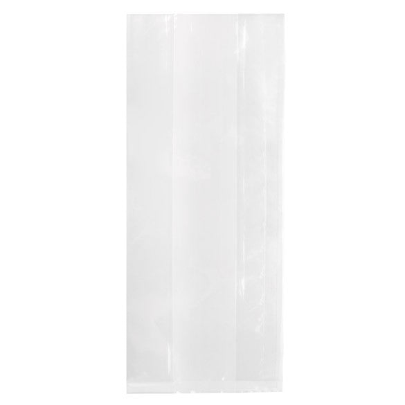 Zakken Milieuvriendelijk ECO 12,7x7,6x29,2cm met zijvouw (100 stuks) [CSG5]