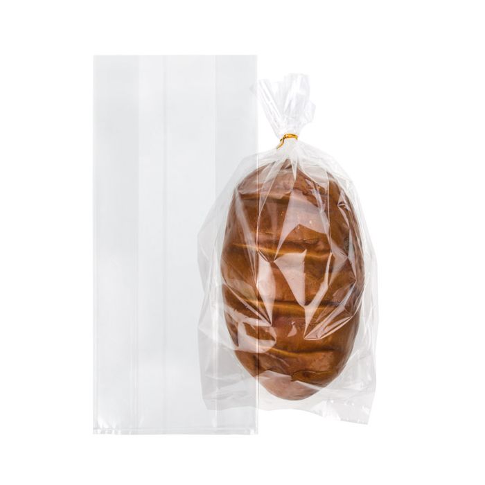 Zakken Milieuvriendelijk ECO 15,2x8,3x34,3cm met zijvouw (100 stuks) [CSG6]