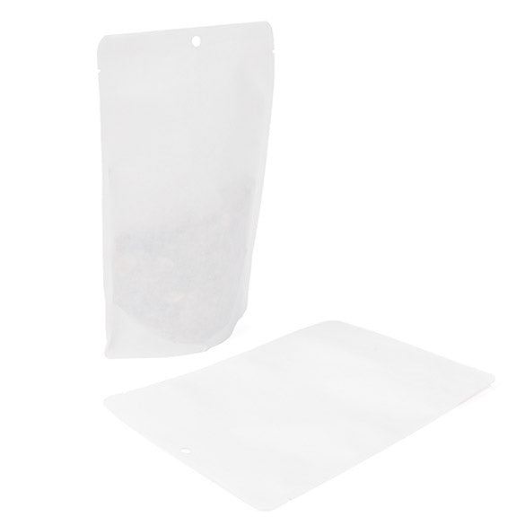 Stazakken Kraft Wit Milieuvriendelijk 14,9x8,9x23,2 cm (100 Stuks) [SUPEK7W]