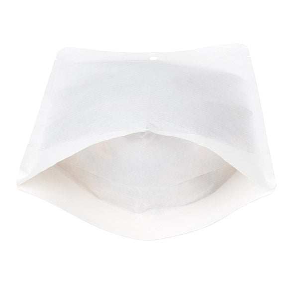 Stazakken Kraft Wit Milieuvriendelijk 14,9x8,9x23,2 cm (100 Stuks) [SUPEK7W]