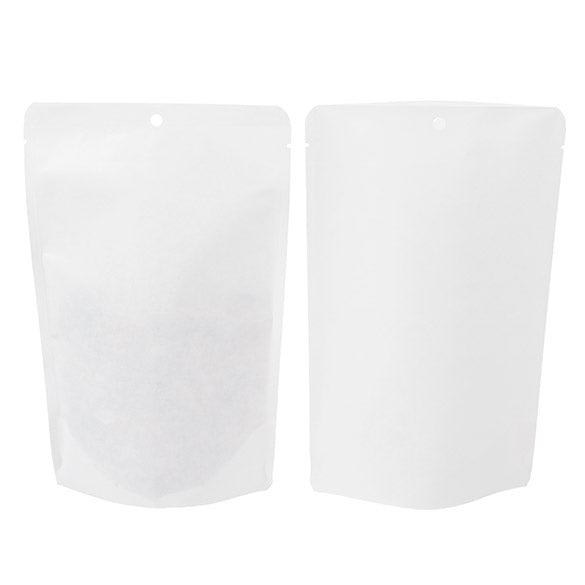 Stazakken Kraft Wit Milieuvriendelijk 14,9x8,9x23,2 cm (100 Stuks) [SUPEK7W]