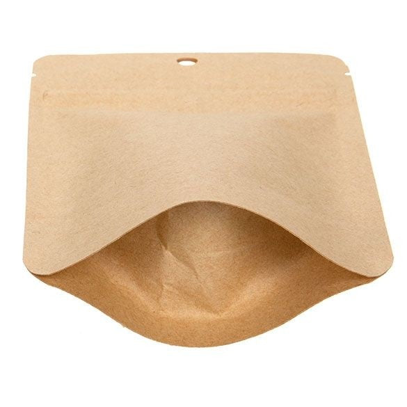 Stazakken Kraft Composteerbaar 10,2x6x15,2cm | 57 gram (100 stuks) [ZBGEK2]