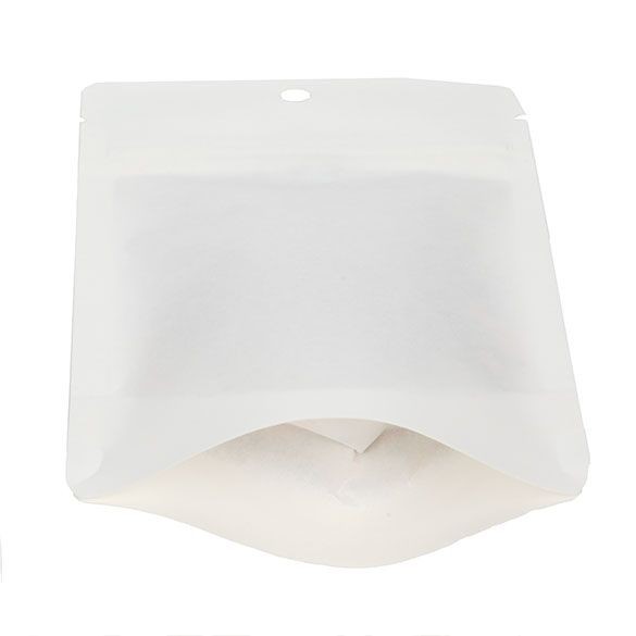 Stazakken Composteerbaar Kraft Wit 10,2x6x15,2cm | 57 gram (100 stuks) [ZBGEK2W]