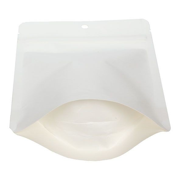 Stazakken Composteerbaar Kraft Wit 13x7,9x20,6cm | 113 gram (100 stuks) [ZBGEK3W]