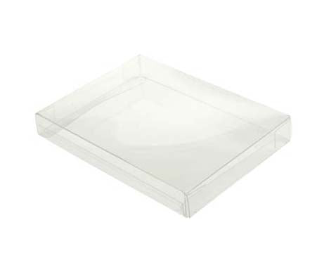 Plastic Doosjes 5,4x1,7x9,2cm Kristalhelder (25 stuks) [FB36]