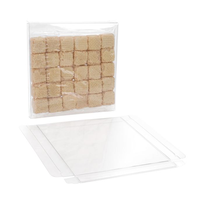 Plastic Doosjes 13,7x1,6x14,5cm Kristalhelder (25 stuks) [FB12]