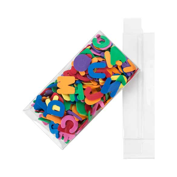 Plastic Doosjes voor "chocolade" Truffels 10,8x4,1x21,6cm (25 stuks) [FB193]