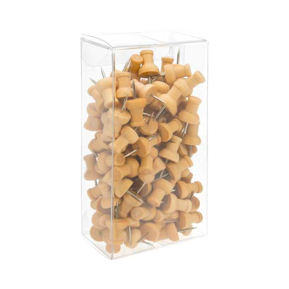 Plastic Doosjes voor "chocolade" Truffels 5,4x3,5x10,8cm (25 stuks) [FB195]