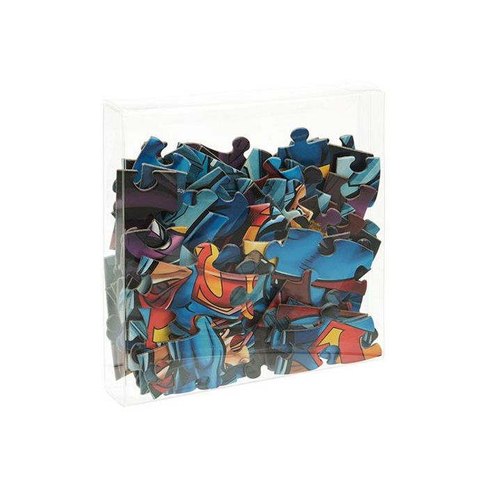 Plastic Doosjes 13,7x2,5x13,5cm Kristalhelder (25 stuks) [FB50]