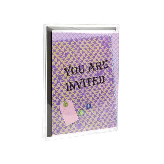 Plastic Doosjes 9,7x1,6x17,3cm Kristalhelder (25 stuks) [FB66]