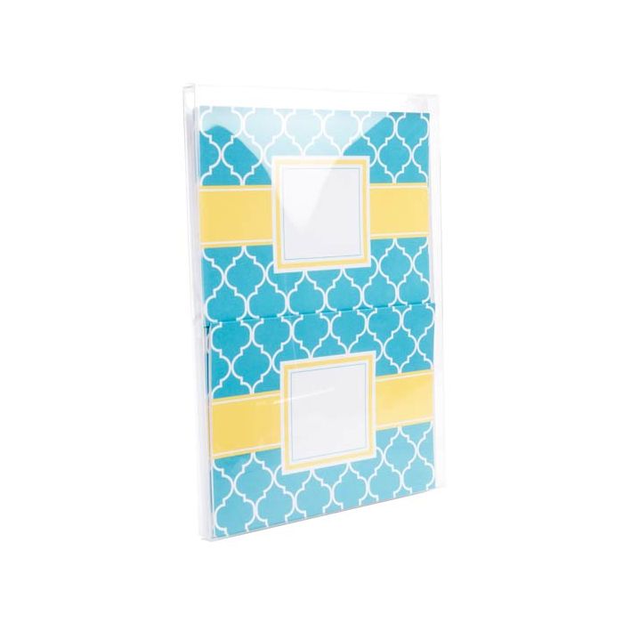 Plastic Doosjes 14,9x1,3x22,7cm Kristalhelder (25 stuks) [FB71]