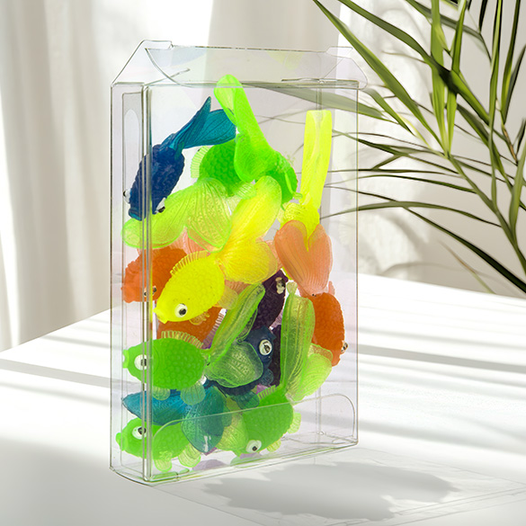 Plastic Doosjes 7x1,6x9,5cm Kristalhelder (25 stuks) [FB92]