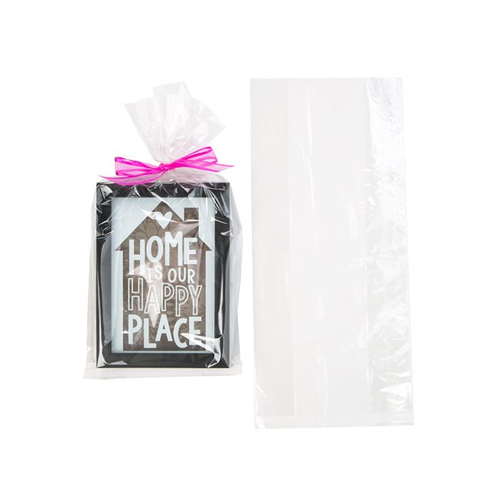 Plastic Bags 15.2x8.2x34.3cm with side gusset