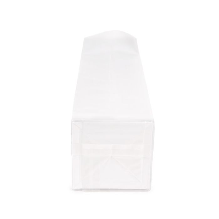 Blokbodemzakken Frosted 5,1x5,1x21 cm met Papieren Kaart (100 stuks) [FFGPB11]