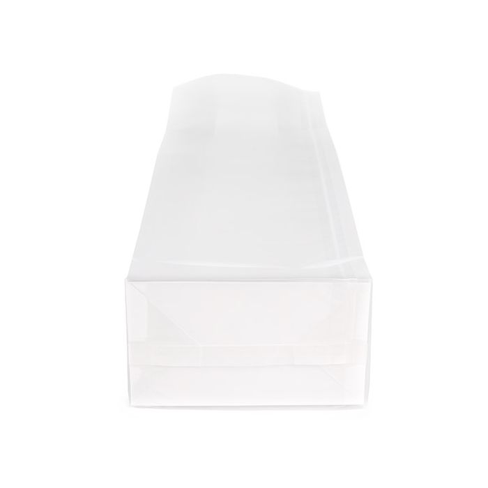 Blokbodemzakken Frosted 8,9x5,7x30,5 cm met Papieren Kaart (100 stuks) [FFGPB16]