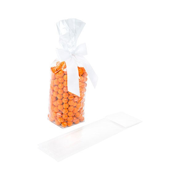 Blokbodemzakken Superhelder 5,1x5,1x21cm met papieren kaart (100 stuks) [FGPB11]