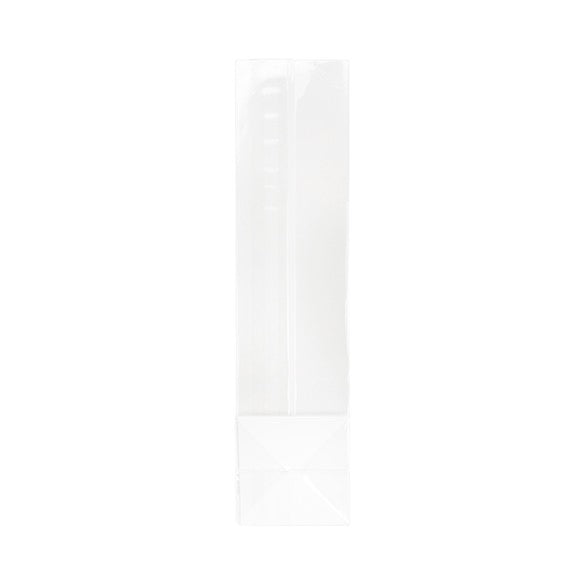 Blokbodemzakken Superhelder 5,1x5,1x21cm met papieren kaart (100 stuks) [FGPB11]