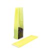 Blokbodemzakken Neon Geel 7x5,1x25,4 cm met Papieren kaart (100 stuks) [FGPB17NY]