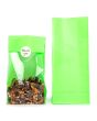 Blokbodemzakken Neon Groen 12,7x7,6x30,5 cm met Papieren kaart (100 stuks) [FGPB1NG]