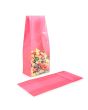 Blokbodemzakken Neon Roze 12,7x7,6x30,5 cm met Papieren kaart (100 stuks) [FGPB1NK]