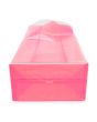 Blokbodemzakken Neon Roze 12,7x7,6x30,5 cm met Papieren kaart (100 stuks) [FGPB1NK]