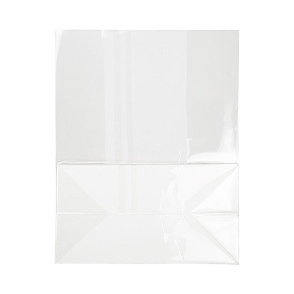 Blokbodemzakken Superhelder 17,8x10,2x22,9cm met papieren kaart (100 stuks) [FGPB8]