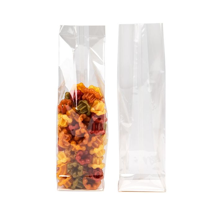 Blokbodemzakken Thuis Composteerbaar 7x5,1x25,4 cm met Papieren kaart (100 stuks) [FGPBE17]