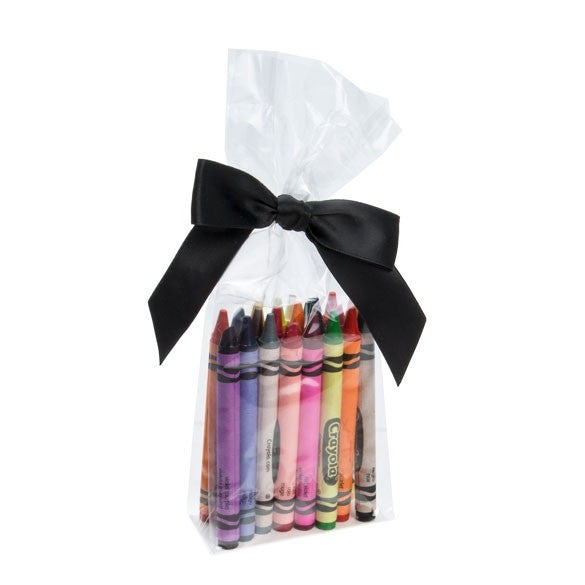 Blokbodemzakken 7,6x3,2x21cm met papieren kaart (100 stuks) [FGPBH14]