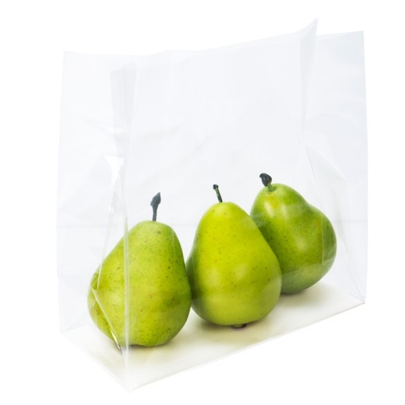 Blokbodemzakken 12,7x5,7x12,7cm met papieren kaart (100 stuks) [FGPBH18]