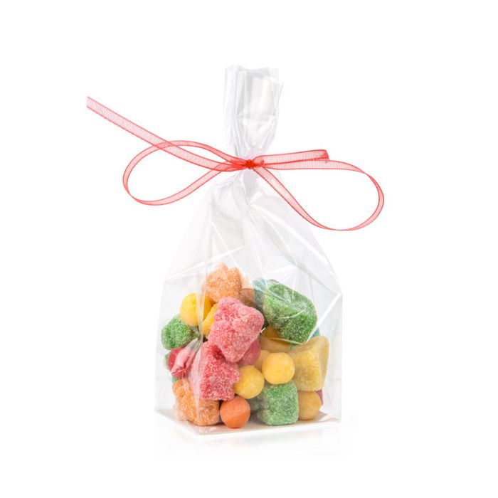 Blokbodemzakken 5,1x3,8x12,7cm met papieren kaart (100 stuks) [FGPBH3]