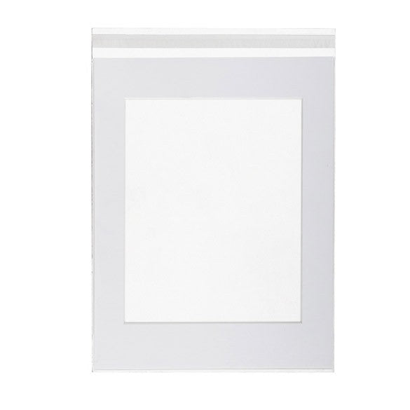 Plastic Zakken 26,5x33,7cm Transparant en Hersluitbaar (100 stuks) [B10X13]