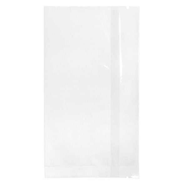 Plastic Zakken "Heat Seal" 9,5x15,9cm Gelamineerd (100 stuks) [SLB3X6Q]