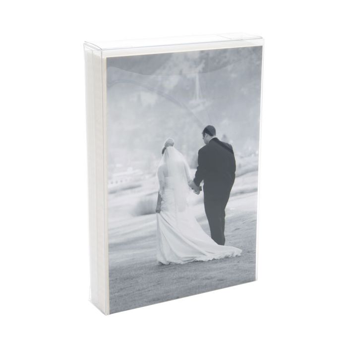 Plastic Doosjes 10,5x2,5x15,6cm Kristalhelder (25 stuks) [FPB167]