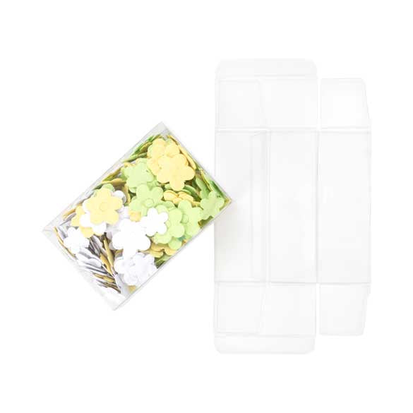 Plastic Doosjes voor Chocolade 7x3,7x10,5cm Voedselveilig (25 stuks) [FPB229]